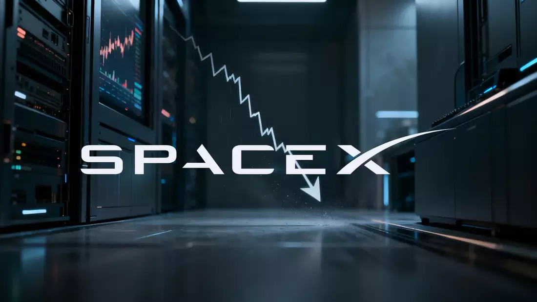 SpaceX Aktie: Ausverkauf nach Nasdaq-100 Aufnahme trotz KI-Fortschritten