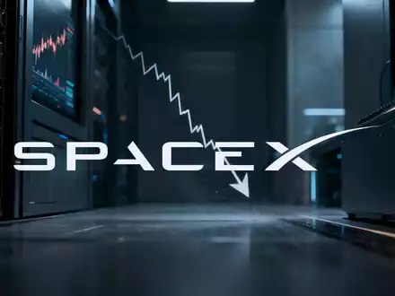 Abstrakte, atmosphärische Szene, die den Technologiesektor darstellt, mit einem Gefühl des Rückgangs und einer Marktkorrektur. - Foto: über boerse-global.de