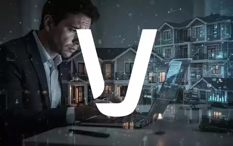 Eine abstrakte Darstellung des Immobiliensektors, die finanzielle Belastung und digitale Interaktion andeutet. - Foto: über boerse-global.de