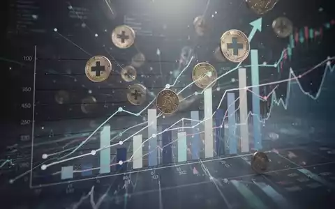 Abstrakte Darstellung von Gesundheitsdaten und Finanzgrafiken, die Prävention, Krankheitsraten und Fiskalpolitik symbolisiert. - Foto: über boerse-global.de