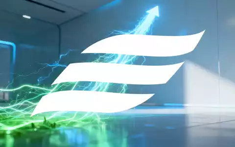 Abstrakte Darstellung des Energiesektors mit aufsteigenden Lichtspuren, die Wachstum und Innovation symbolisieren. - Foto: über boerse-global.de