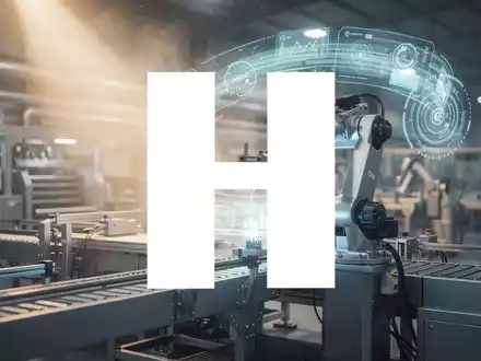 Abstrakte Darstellung von Industrieautomation und Datentechnologie, die Innovation und Wachstum symbolisiert. - Foto: über boerse-global.de