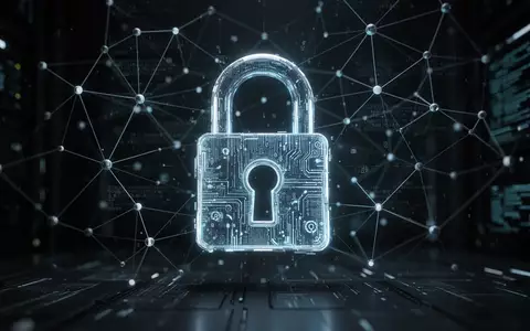 Ein leuchtendes digitales Vorhängeschloss über einem Netzwerk von Datenpunkten, das digitale Forensik und Sicherheit symbolisiert. - Foto: über boerse-global.de