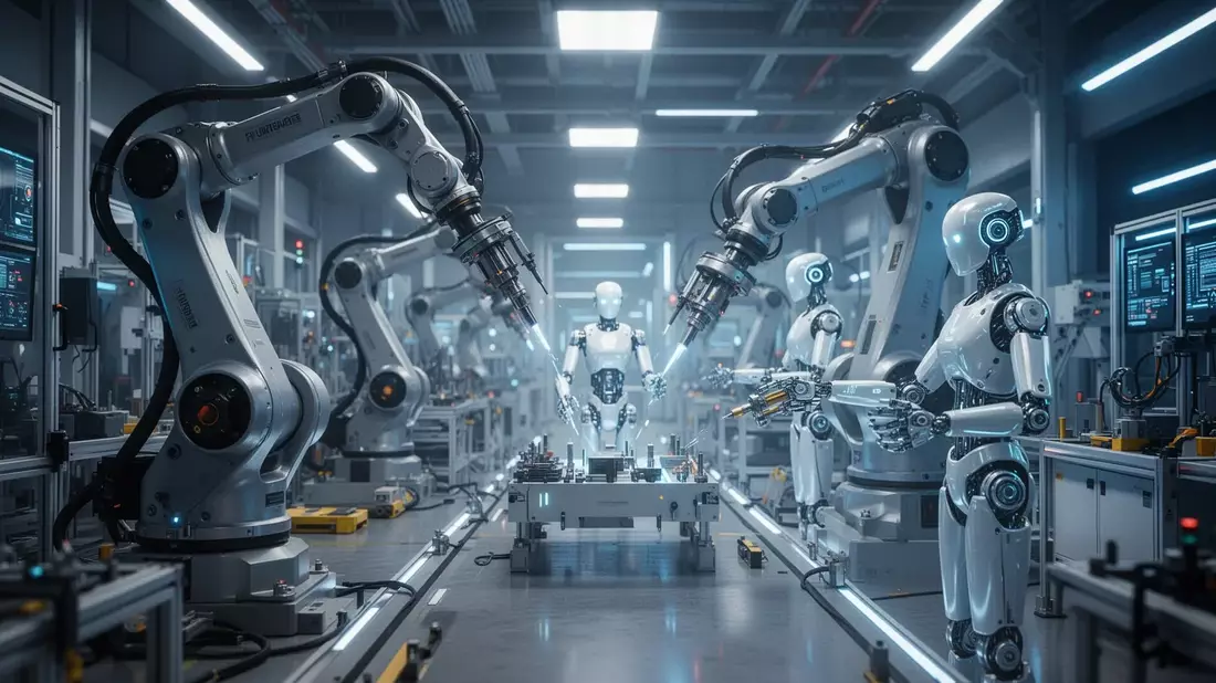 Robotik-Revolution: Agentische KI erobert die Fabrikhallen