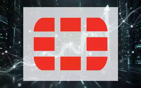 Abstrakte Darstellung von Cybersicherheit und digitalem Wachstum mit leuchtenden Linien und verbundenen Knotenpunkten vor dunklem Hintergrund. - Foto: über boerse-global.de