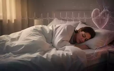 Eine friedliche Schlafzimmerszene bei gedämpftem Licht, mit einer schlafenden Person unter einer weißen Decke. Fokus auf Ruhe und Erholung. - Foto: über boerse-global.de