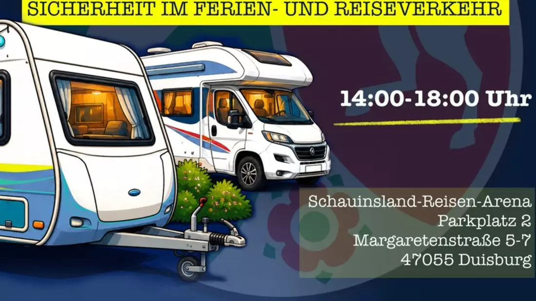 POL-DU: Kostenlose Wiegeaktion für Ihr Zuhause auf Rädern: Gut vorbereitet in die Camping-Ferien starten - Bild: presseportal.de