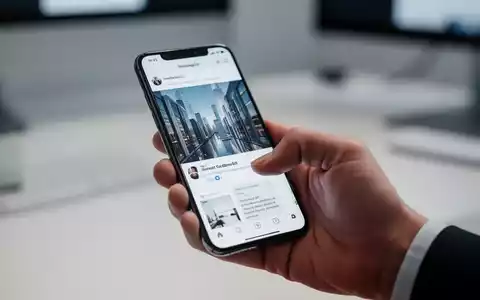 Eine Hand hält ein iPhone, auf dessen Bildschirm ein Screenshot zu sehen ist. Der Hintergrund ist sanft unscharf. - Foto: über boerse-global.de