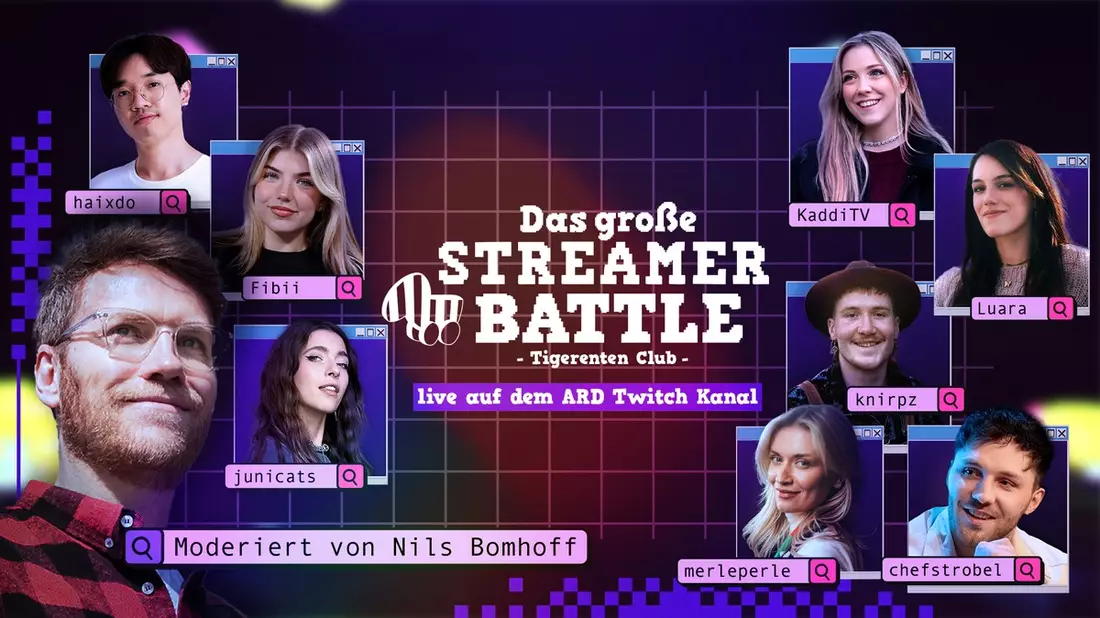 Tigerenten Club: Spezialausgabe live auf Twitch - Bild: presseportal.de