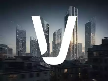 Abstrakte, atmosphärische Szene des Immobiliensektors mit scharfen architektonischen Linien, die radikale Umstrukturierung and Neuausrichtung andeuten. - Foto: über boerse-global.de