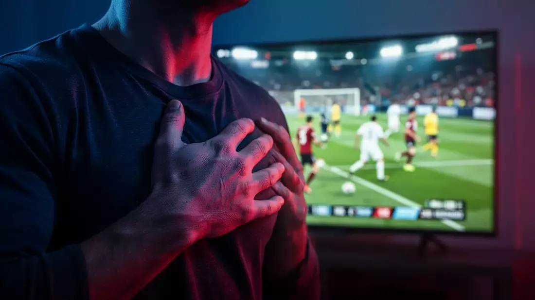 WM-Spiele: Herzrisiko für Fans steigt messbar an