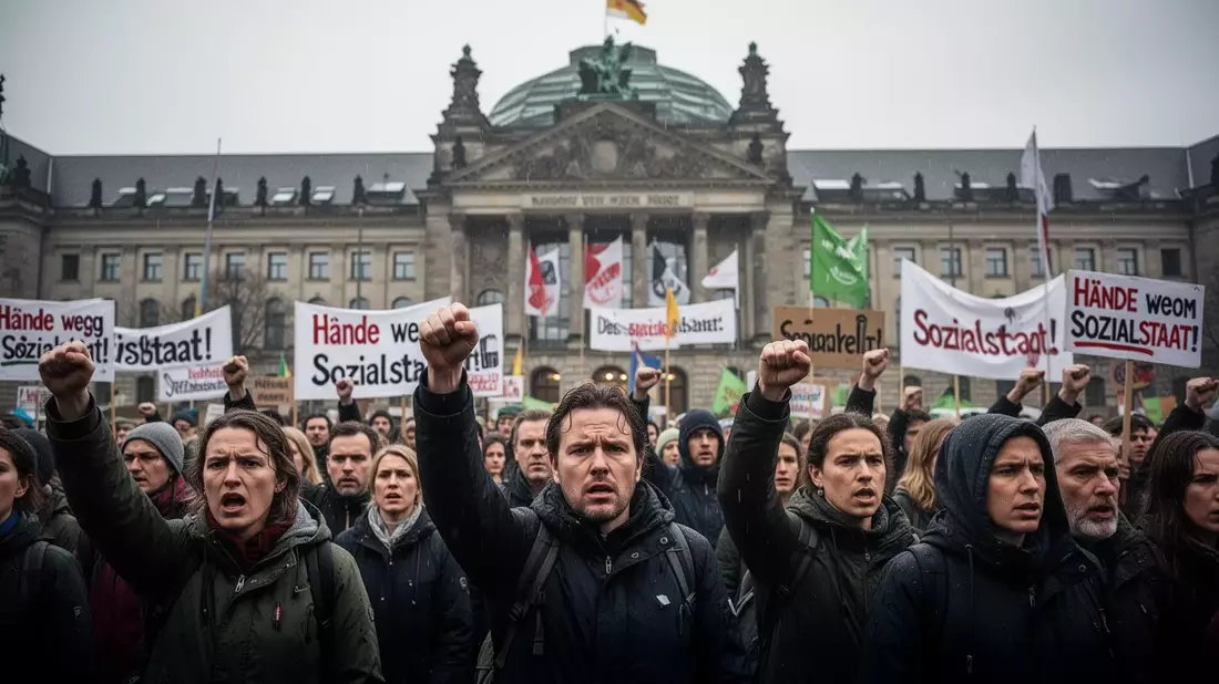 Sozialproteste gegen Sparpaket: Bundestag stimmt über GKV-Reform ab