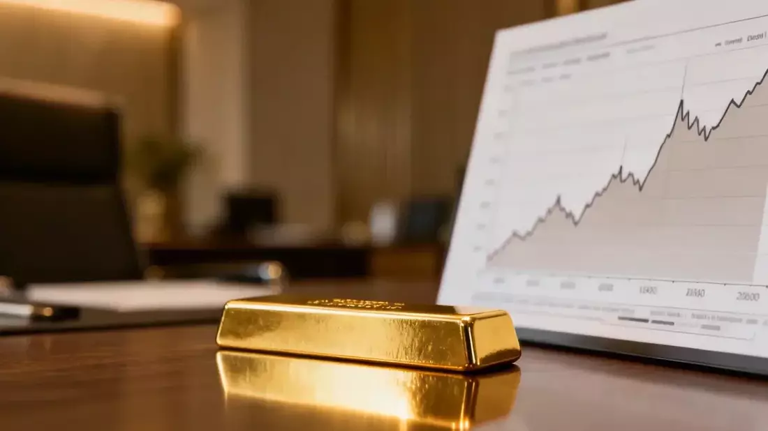 Oro cerca de suelo anual: bancos centrales compran mientras presionan tipos y dólar