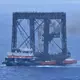 Spezielle Metallhaken klappten einem Medienbericht zufolge aus und griffen in die gespannten Seile der Fangvorrichtung.  - Bild: Xing Guangli/Xinhua News Agency via AP/dpa