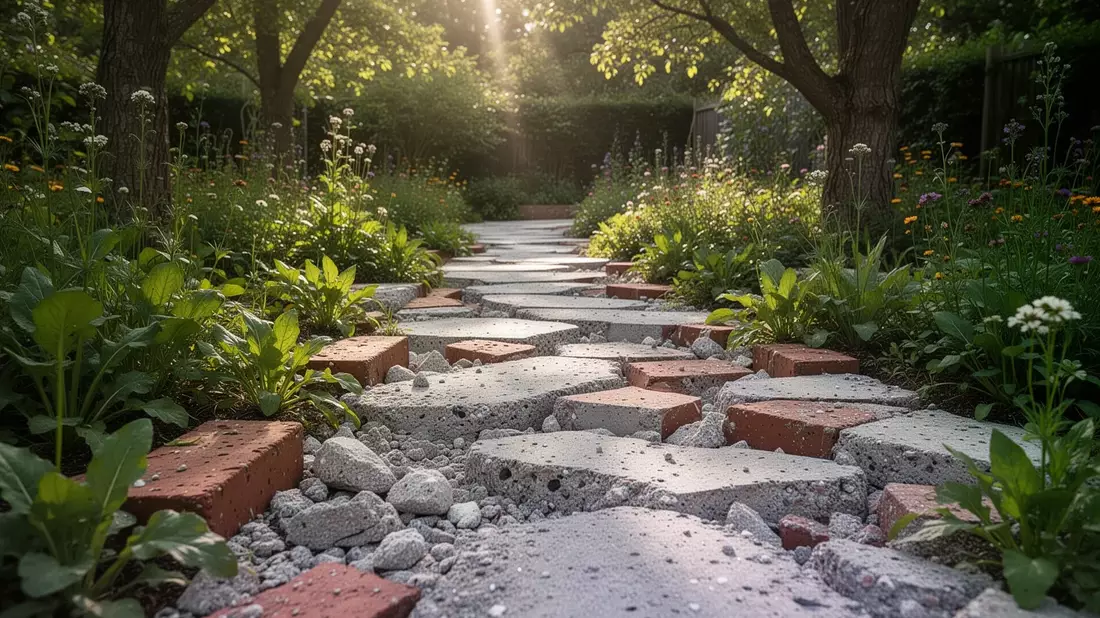 Recycling-Trend 2026: Bauschutt wird zum Gartenschatz