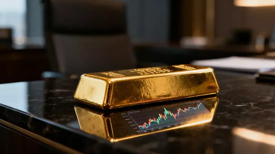 Oro cae a 4.097 dólares, pero bancos centrales de Polonia y China acumulan reservas