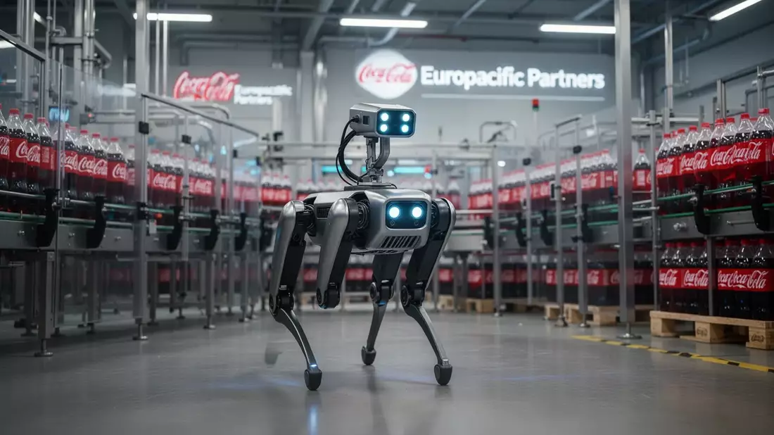 Coca-Cola setzt auf Boston Dynamics: Roboter-Hunde in Fabriken