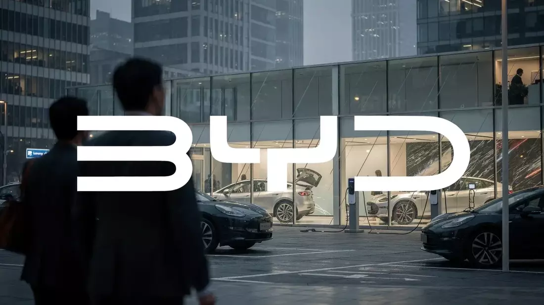 BYD bate récords: almacenamiento, chip propio y superdeportivo, pero la acción cae