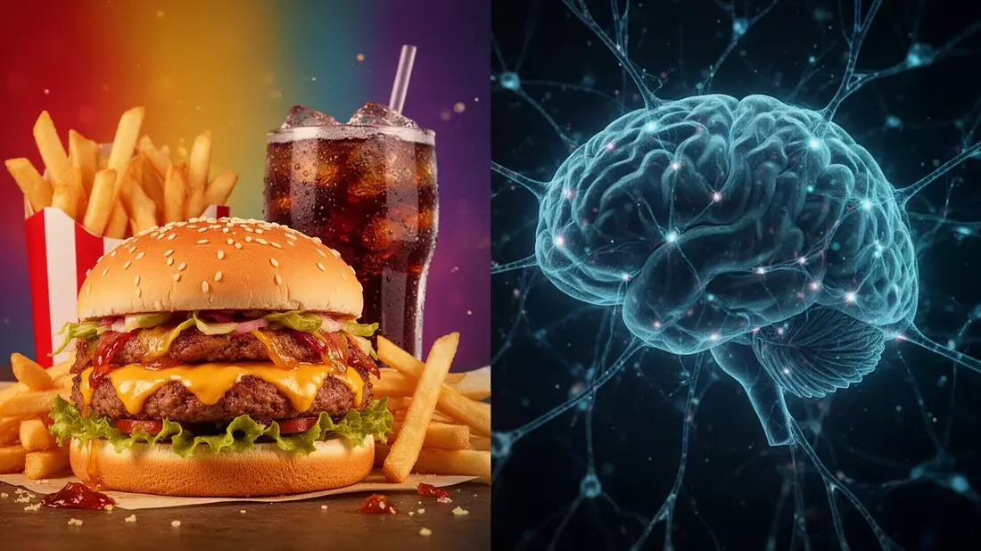 Darm-Hirn-Achse: Wie Junk-Food Stimmung und Psyche beeinflusst