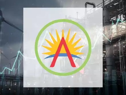 Abstrakte Darstellung des Sektors für erneuerbare Energien mit Anzeichen von Marktvolatilität und einem Abwärtstrend. - Foto: über boerse-global.de