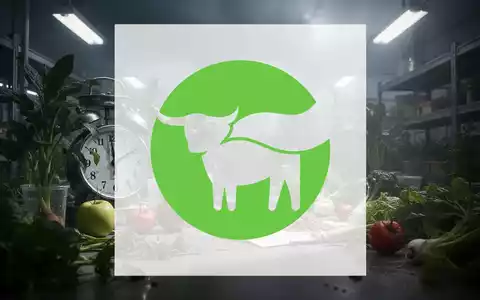 Eine abstrakte, atmosphärische Szene, die die pflanzliche Lebensmittelindustrie darstellt. Eine Mischung aus Dringlichkeit und drohenden Fristen. - Foto: über boerse-global.de