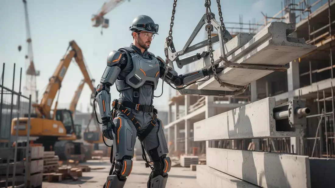 Exoskelette und Robotik: Technik entlastet Arbeiter im Job