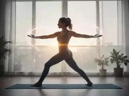 Eine Frauensilhouette in einer ruhigen Pose, die Gesundheit und Transformation nach der Geburt symbolisiert. - Foto: über boerse-global.de