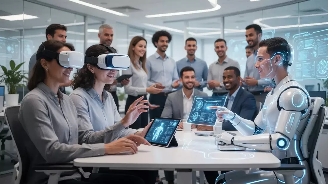 Betriebliche Gesundheitsförderung: KI und VR revolutionieren den Arbeitsplatz