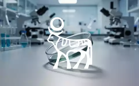 Abstrakte Darstellung eines Labors mit einem schiefen Petrischale, das Studienrückzug im Pharmasektor symbolisiert. - Foto: über boerse-global.de