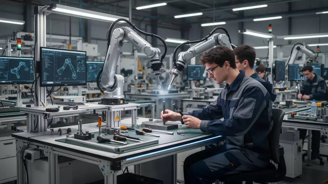 Fabrik der Zukunft: Ergonomie trifft auf flexible Automatisierung