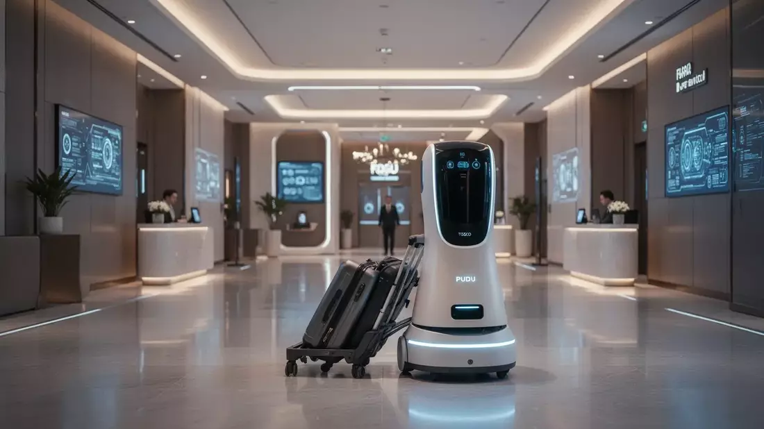 Pudu Robotics und CTID: Vollautomatisiertes Hotel auf chinesischer Insel