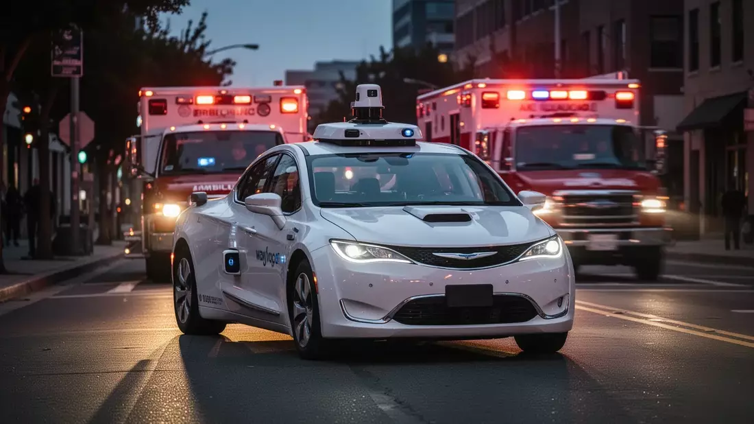 NHTSA warnt Hersteller: Roboterautos blockieren Rettungskräfte