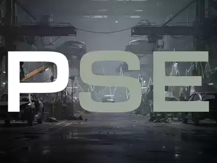 Eine abstrakte, atmosphärische Szene der Automobilindustrie in einer düsteren Marktstimmung. Dunkle, gedämpfte Töne. - Foto: über boerse-global.de
