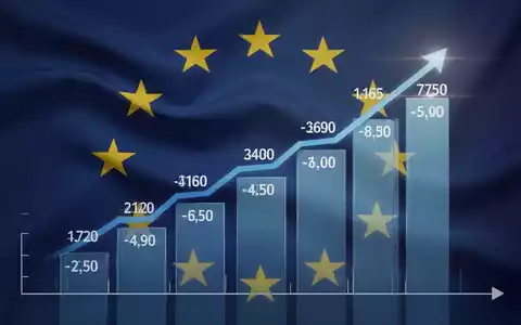 Eine stilisierte Darstellung einer Gehaltsskala mit aufsteigendem Trend und einer Überlagerung von EU-Sternen, die Lohntransparenz symbolisiert. - Foto: über boerse-global.de