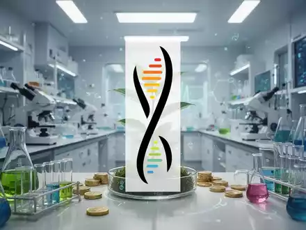 Eine futuristische, saubere Laborumgebung mit weichem, optimistischem Licht, die finanzielle Stärke und Wachstum im Biotechnologiesektor symbolisiert. - Foto: über boerse-global.de