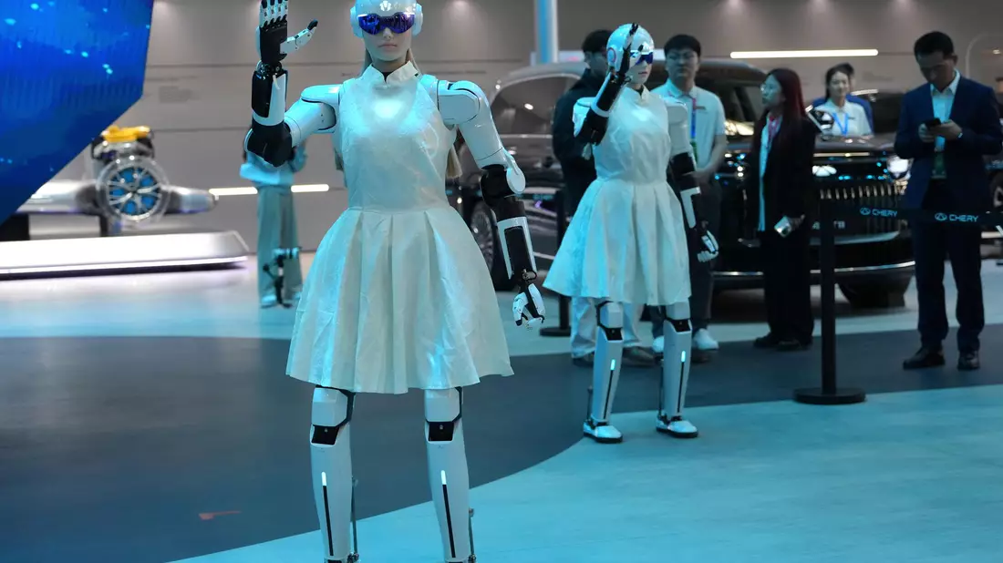 Auch bei Tech-Innovationen mischt China ganz vorne mit - Bild: Ng Han Guan/AP/dpa