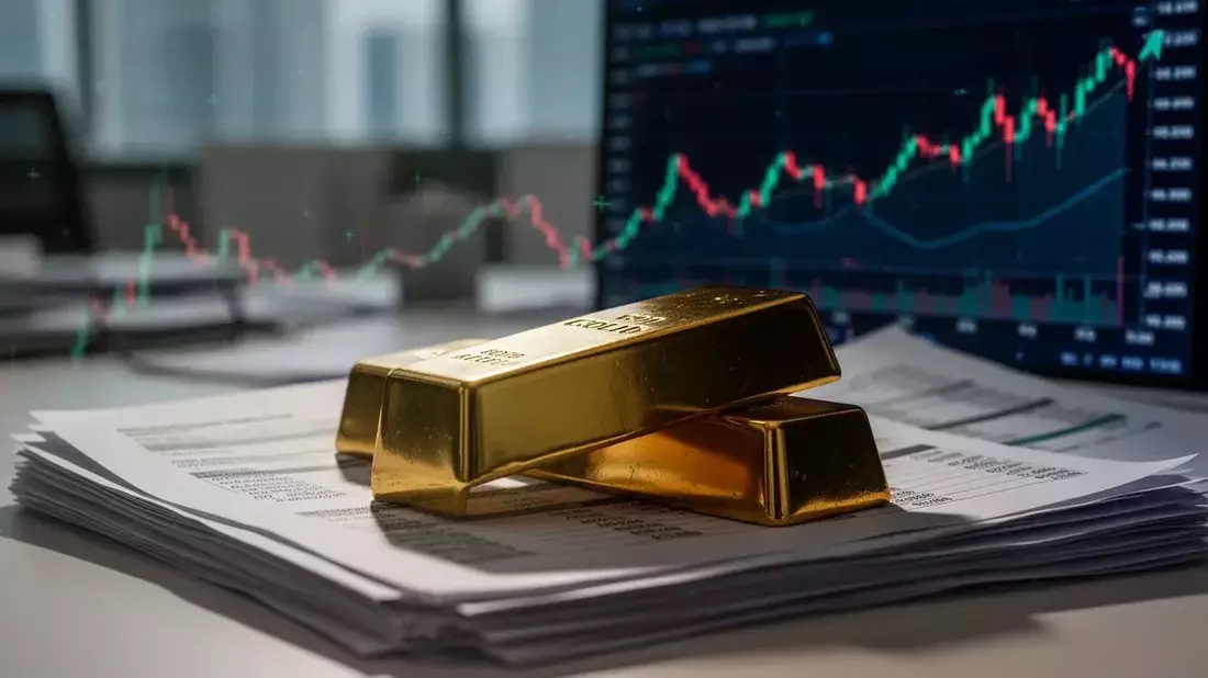 Oro en paradoja: demanda oficial récord pero precio cae 26,8% desde máximo