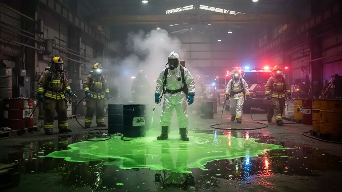A series of chemical incidents at industrial and medical facilities on July 10, 2026, has led to hos