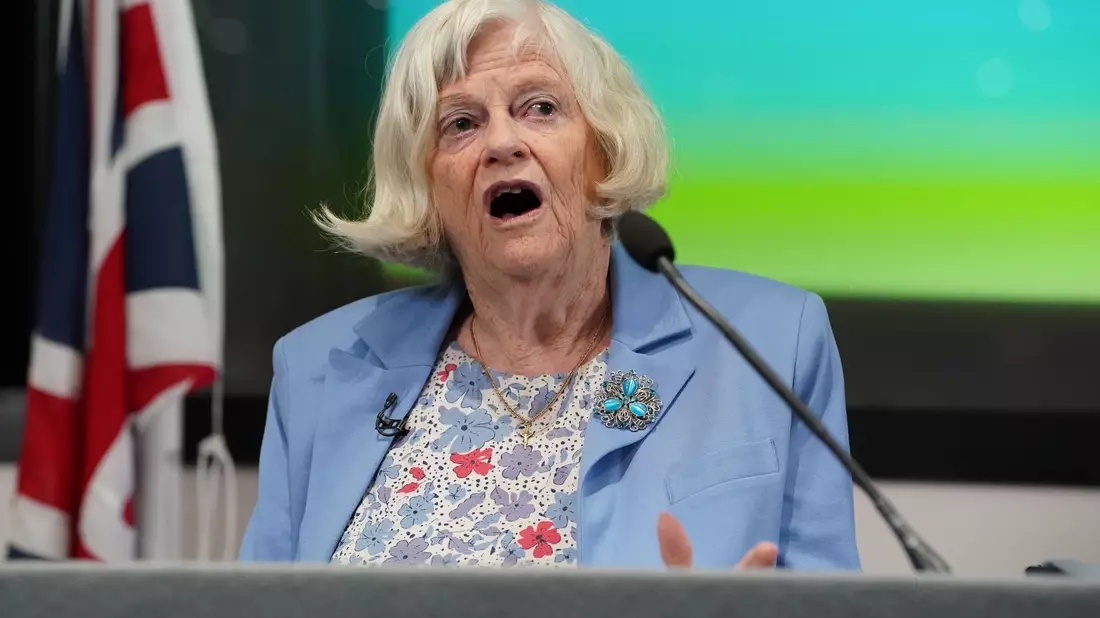 Ann Widdcombe vertrat erzkonservative Positionen. - Bild: Lucy North/PA Wire/dpa