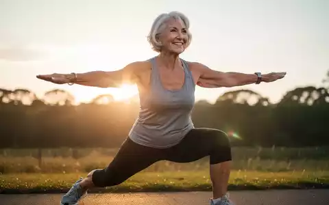 Eine aktive ältere Frau in ihren 50ern oder 60ern, die draußen Sport treibt und Vitalität und Stärke ausstrahlt. - Foto: über boerse-global.de