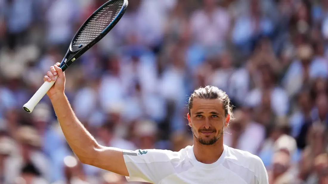 Am Sonntag kann er deutsche Tennis-Geschichte schreiben: Alexander Zverev. - Bild: Adam Davy/PA Wire/dpa