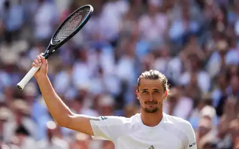 Am Sonntag kann er deutsche Tennis-Geschichte schreiben: Alexander Zverev. - Foto: Adam Davy/PA Wire/dpa