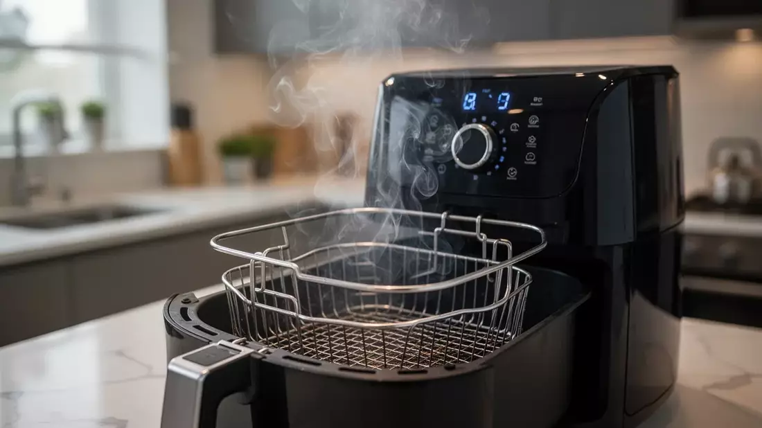 Airfryer-Sicherheit: Brandgefahr durch Backpapier und Fett