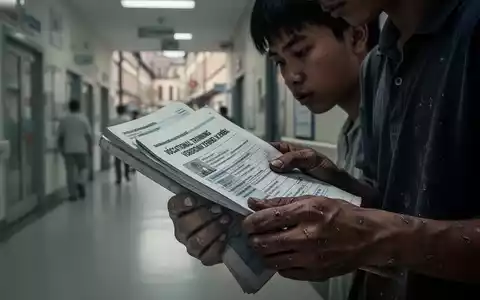 Nahaufnahme der Hände einer jungen vietnamesischen Person, die ein Lehrbuch hält, mit verschwommenem Hintergrund einer deutschen Stadt. - Foto: über boerse-global.de