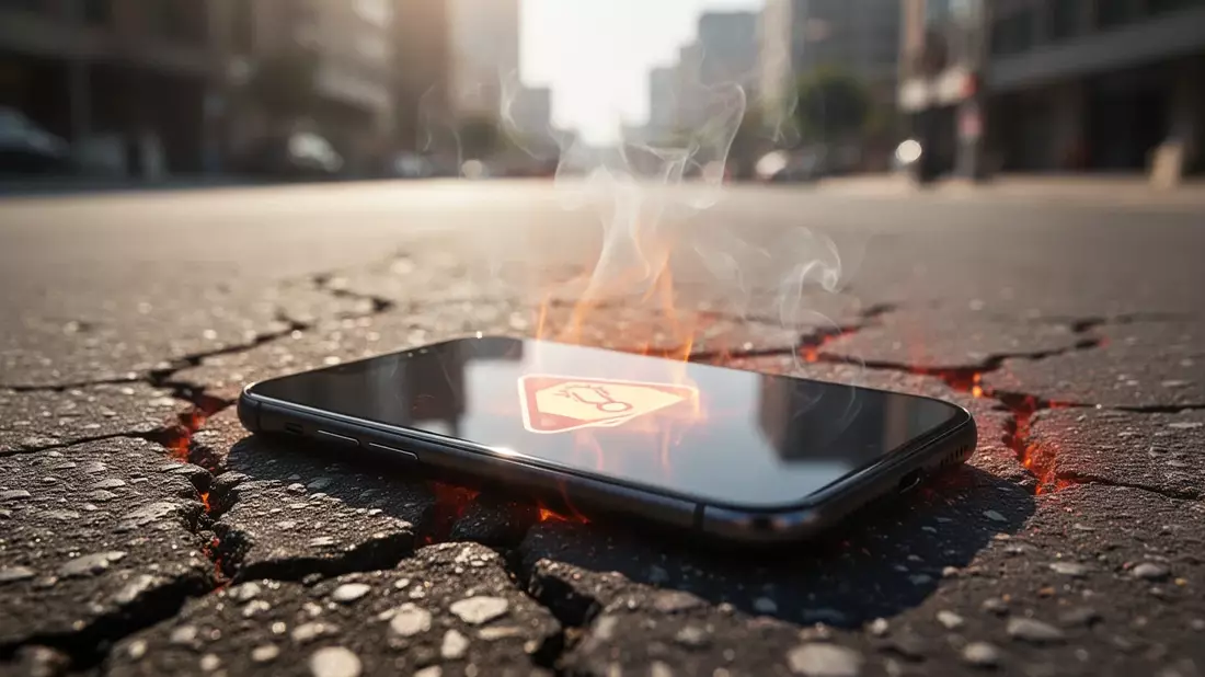 Hitzewelle: Lithium-Akkus in Smartphones und Zubehör in Gefahr