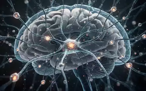 Abstrakte Darstellung von neuronalen Netzwerken und Dopamin-Molekülen im Gehirn, symbolisiert die dopaminerge Modulation bei Schizophrenie. - Foto: über boerse-global.de