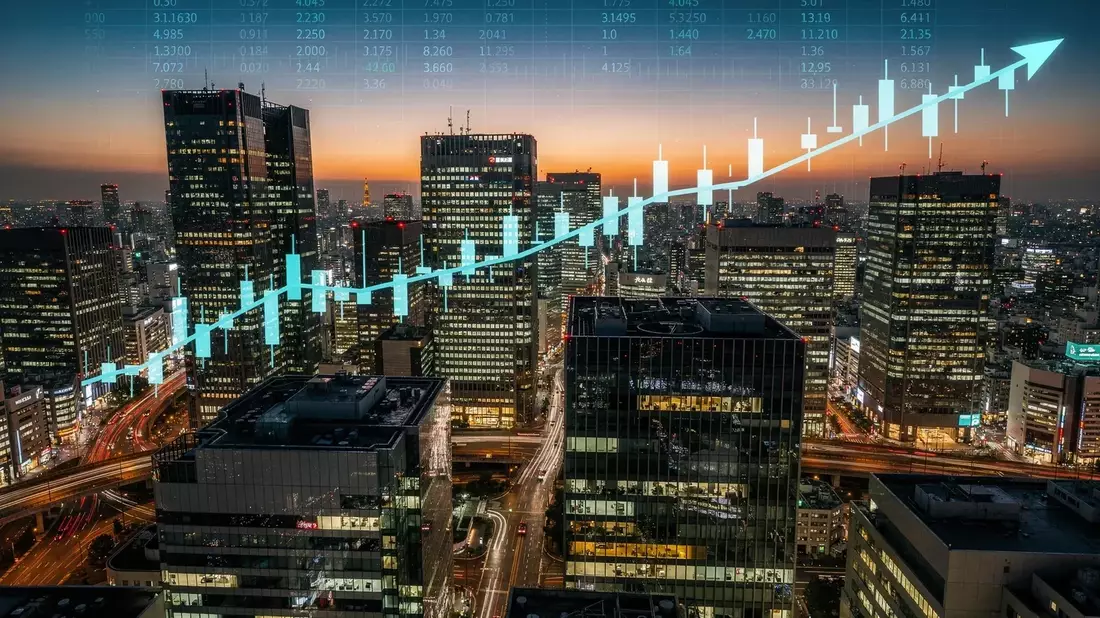 Nikkei 225: Chip-Rally rettet Woche trotz Inflationssorgen