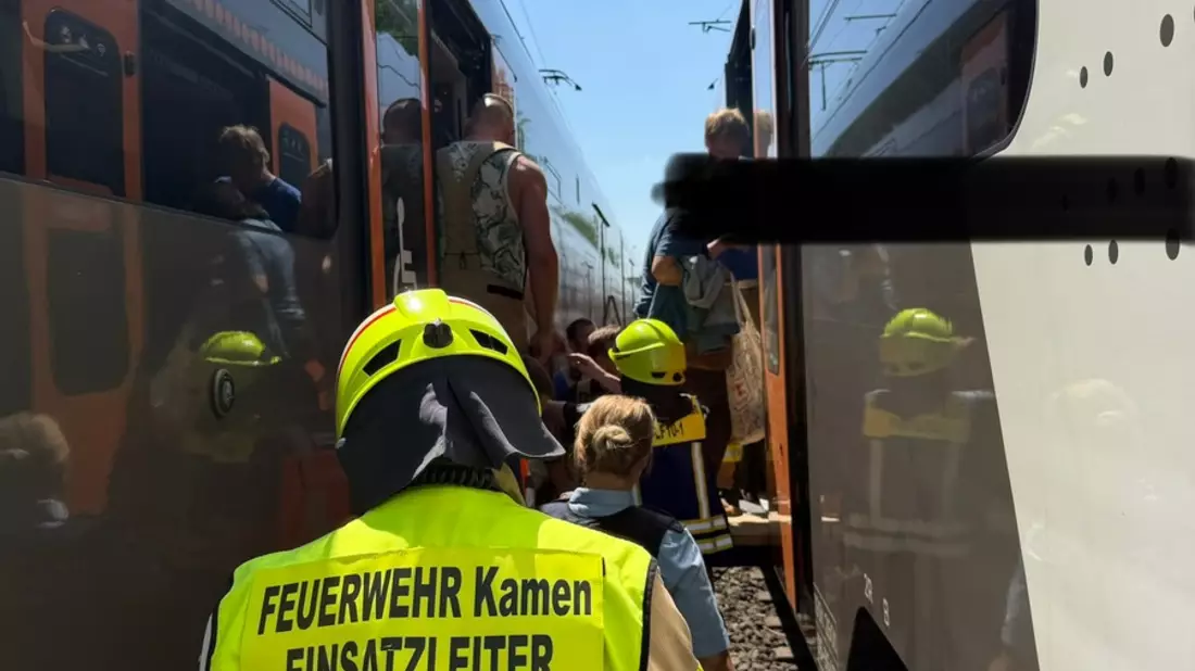 FW Kamen: Personenunfall im Bahnhof Kamen Methler - Bild: presseportal.de