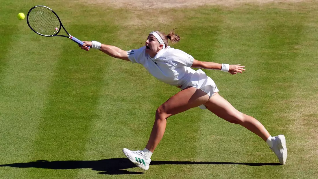 Karolina Muchova verliert auch ihr zweites Grand-Slam-Finale. - Bild: John Walton/PA Wire/dpa