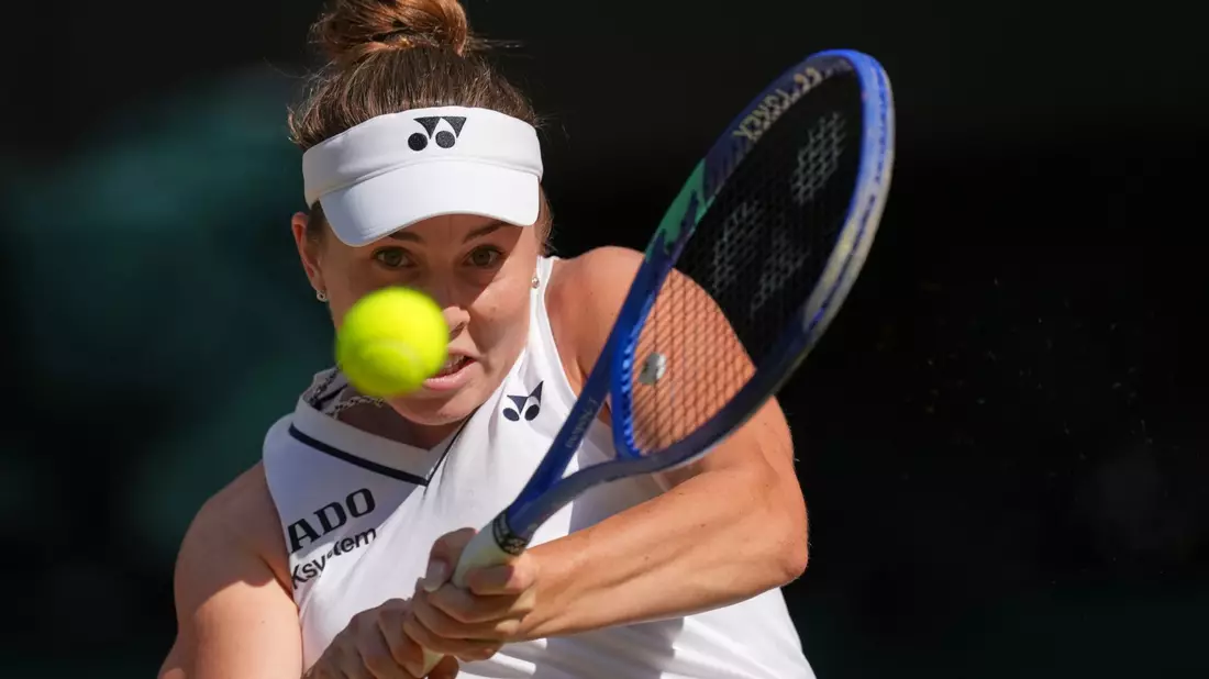 Linda Noskova feiert ihren ersten Grand-Slam-Titel. - Bild: Dave Shopland/AP/dpa